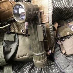 Vintage Old School Style L-Shaped Flashlight (LC-1 LBV88 Load-Bearing Equipment Accessories)