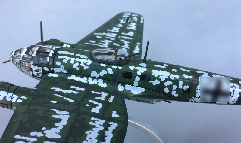 Fine 1/72 AA33718 German He111 bomber model Barbarossa 1941 Alloy collection model