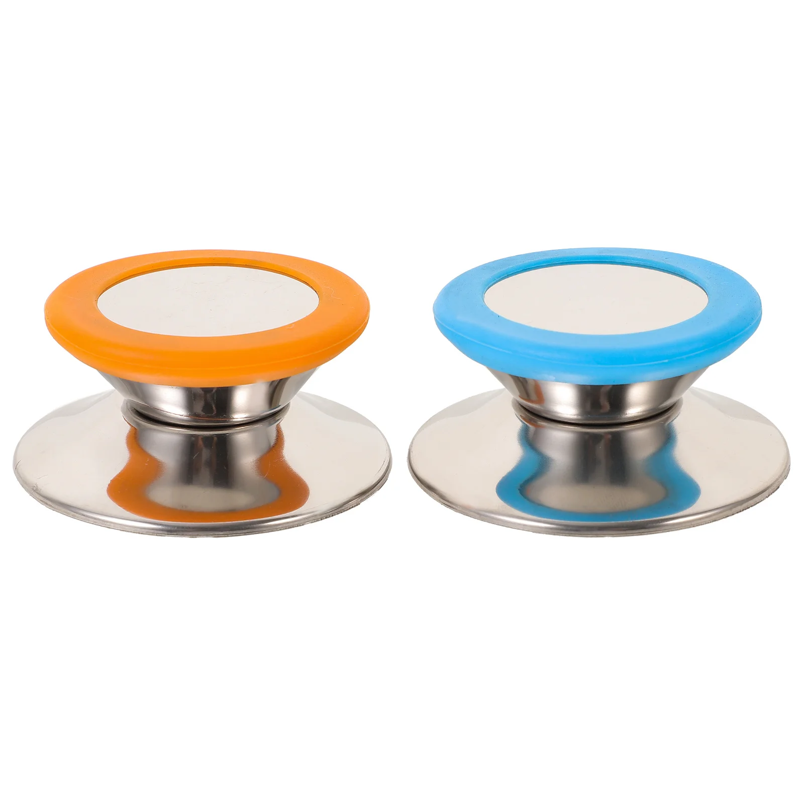 

2Pcs Wear-Resistant Pot Lid Knob Compact Universal Lid Handle High Temperature Resistance Practical for Pots Pot Accessories
