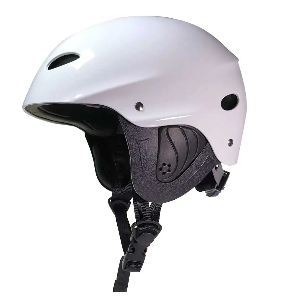 M/l tamanho esportes aquáticos capacete de proteção de ouvido para deriva wakeboarding caiaque kitesurf rafting remo