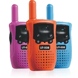 2Pcs Children's Walkie Talkies Mini Portable Handheld Two-Way Radio Toy For Kids Day Birthday Gifts Outdoor Interphone Toy