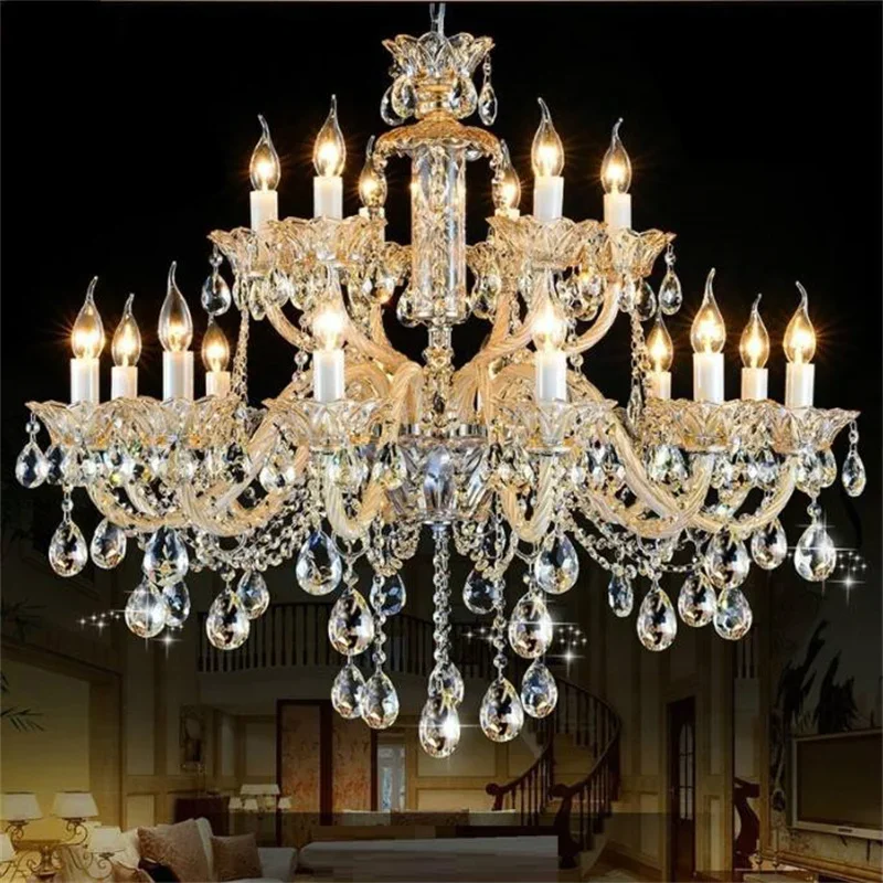 

Chandelier Lighting Modern Crystal Lights Export K9 Crystal Chandelier Candle Chandeliers Crystal Villa Living Room Chandelier