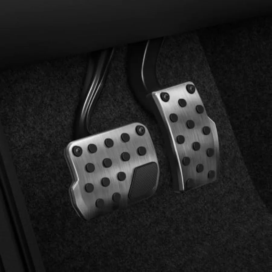 Upgraded Stainl Steel Performance Pedal Cover for All Model Y and Model 3 - for Model Y Juniper (Standard and Premium 2025/2026
