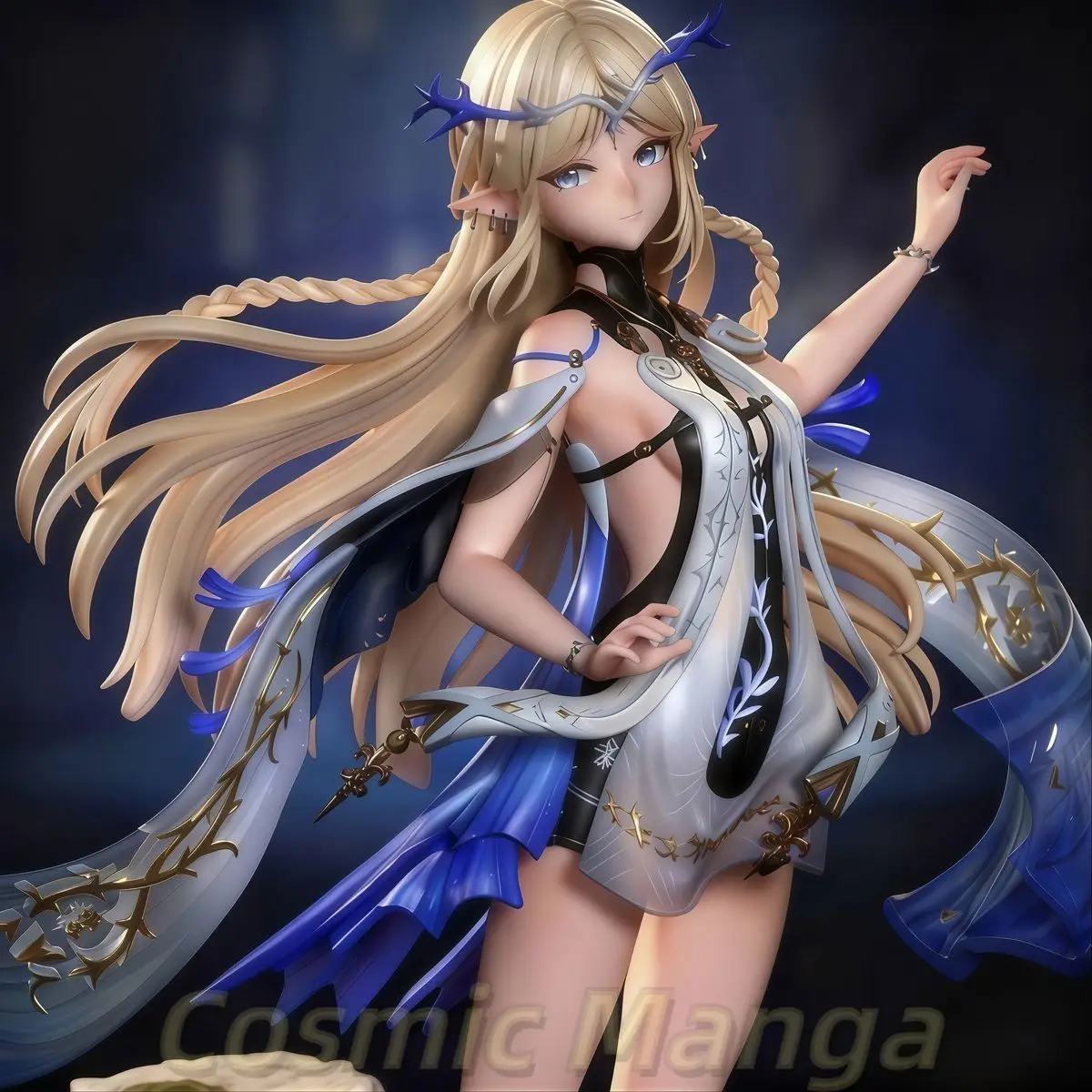 Anime Halloween Wuthering Waves Cartethyia Cosplay Garage Kits Figurine Cartoon Model Birthday Gift Figures Xmas Gifts Game