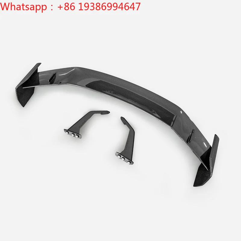 For EPR Dry Carbon Replacement Single Rear Spoiler for Civic Type-R FL5 with Polished Finish D-FL5-RS-A