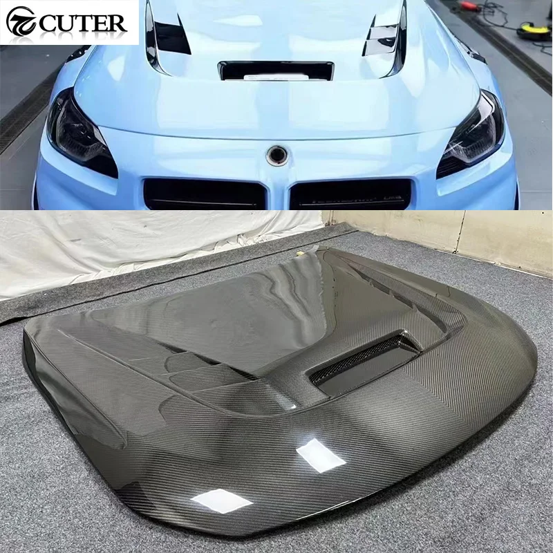 

G87 M2 AE Style Сухой капот двигателя из углеродного волокна для Bmw G87 M2 Комплект кузова автомобиля