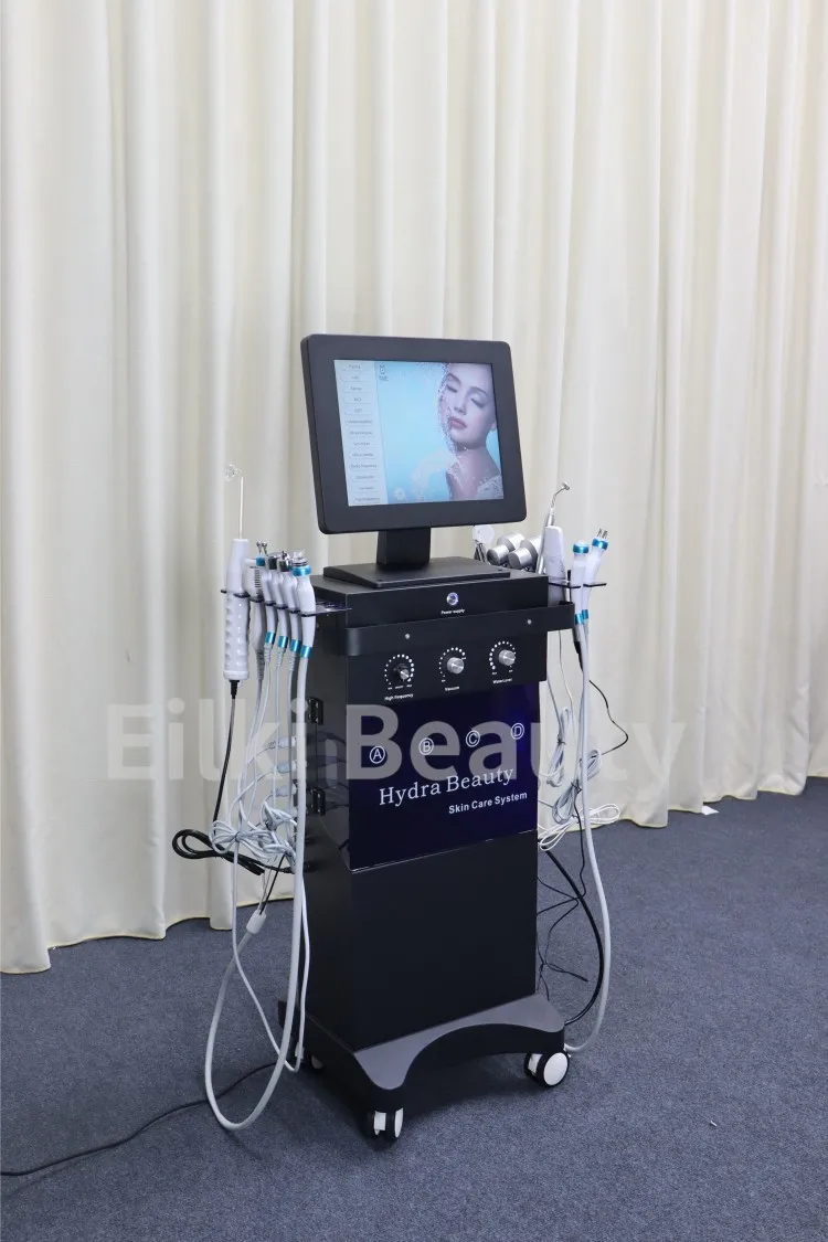 15 في 1 هيدرا الأكسجين جهاز للعناية بالوجه هيدرو تقشير المياه تشديد التنظيف العميق آلة إزالة الرؤوس السوداء مع كاشف الجلد #3