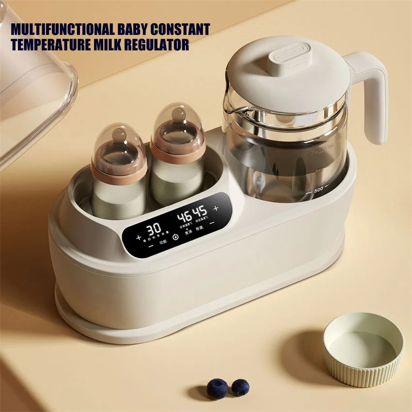 Multifunctionele Babyflessenwarmer Melkverwarmer Met Stoomsterilisator Babyfles Sterilisator Esterilizador Thermostatische Melk 800W