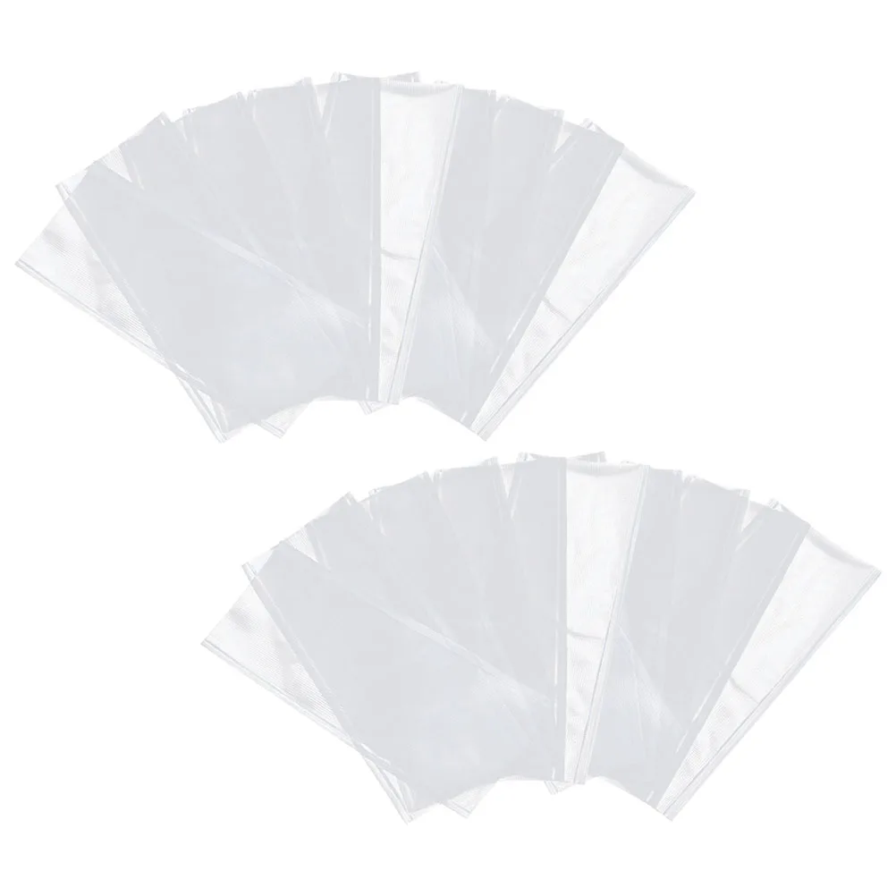 

100pcs Water Soluble Fishing Bags PVA Bait Sacks Lightweight Wear Resistant Worm Containers Eco Friendly Fishing Tools