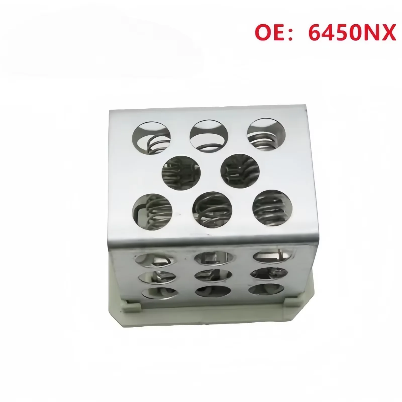 6450NX เปลี่ยนตัวต้านทานมอเตอร์เป่าลมสําหรับ Peugeot 206 1.4 1.6 2.0 205 อลูมิเนียม 6450EP