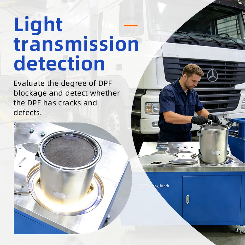 Intelligent Detection DPF Particulate Filter Machine Bench