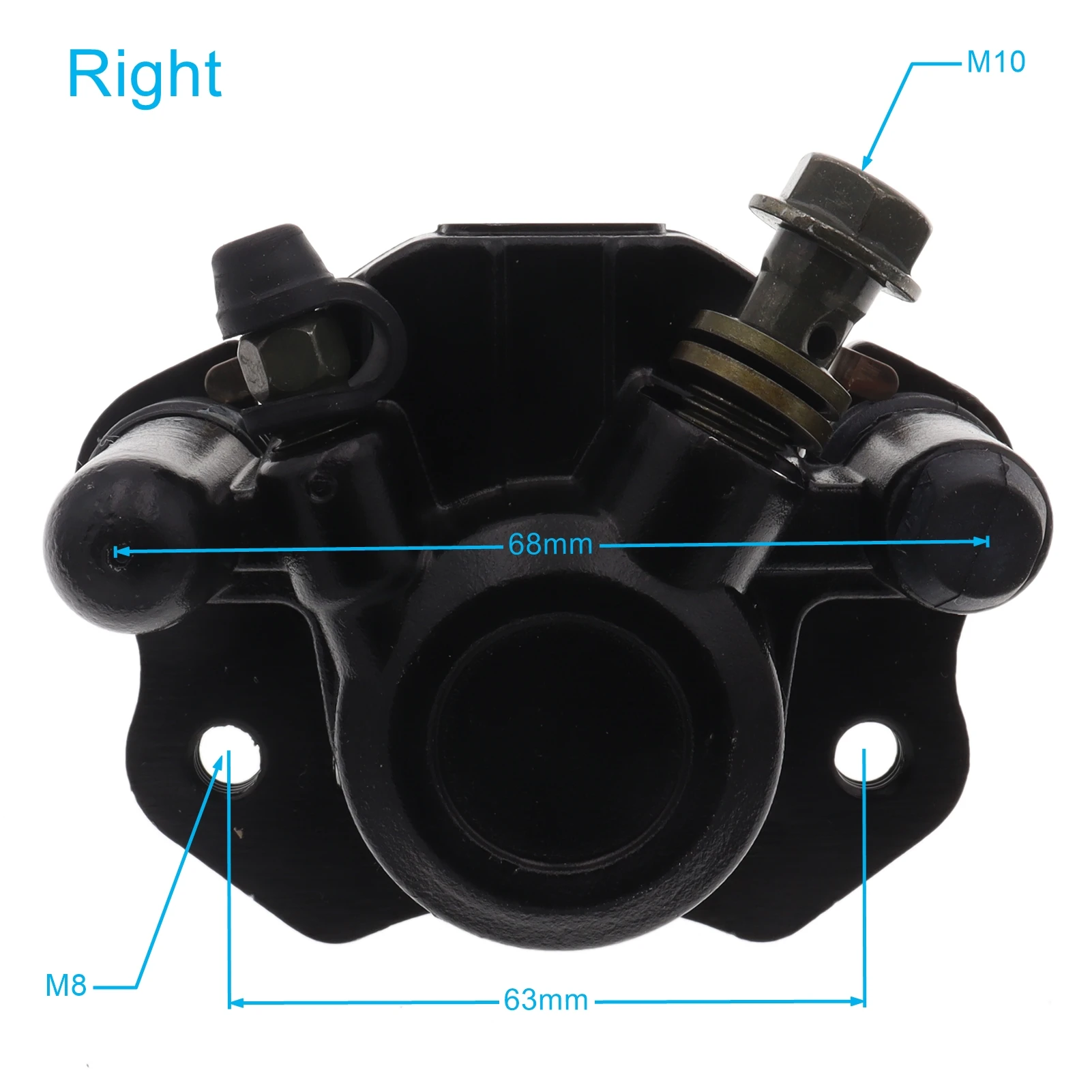 1 Piece Left Right Hydraulic Brake Rear Caliper for 50cc 70cc 90cc 110cc 125cc Chinese ATV Quad Go Kart