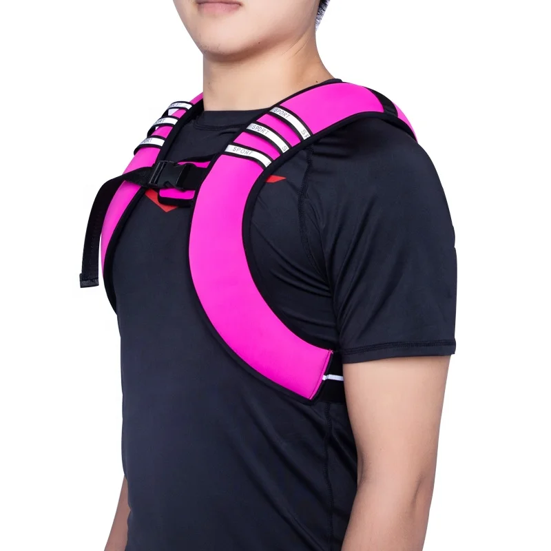 Hot Selling Soft Iron 6kg Gym Functionele Training Neopreen Gewogen Vest voor Heren