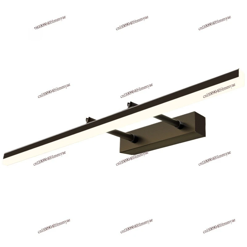 

Bathroom Led Non-punching Bathroom Telescopic Mirror Cabinet Light Bathroom Three-color Mirror Light Wall Light