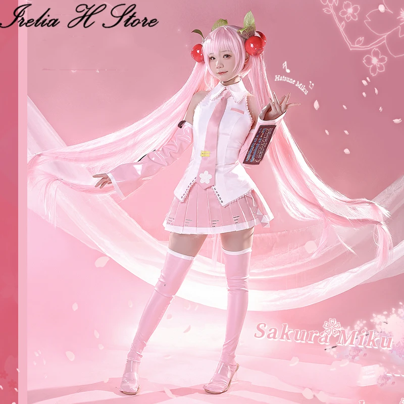 زي تأثيري ايريليا للنساء ، فستان JK ، قميص وتنورة ، زي ساكورا مي وكو ، بيع مسبق