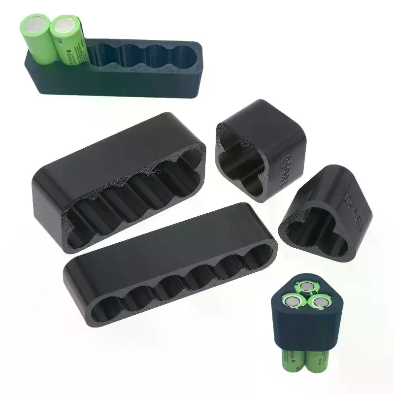 1/4Pcs 18650 Spot Welding Fixture Battery Fixed Lithium Battery Welding Fixture Spot Welding Fixed Assembly Bracket