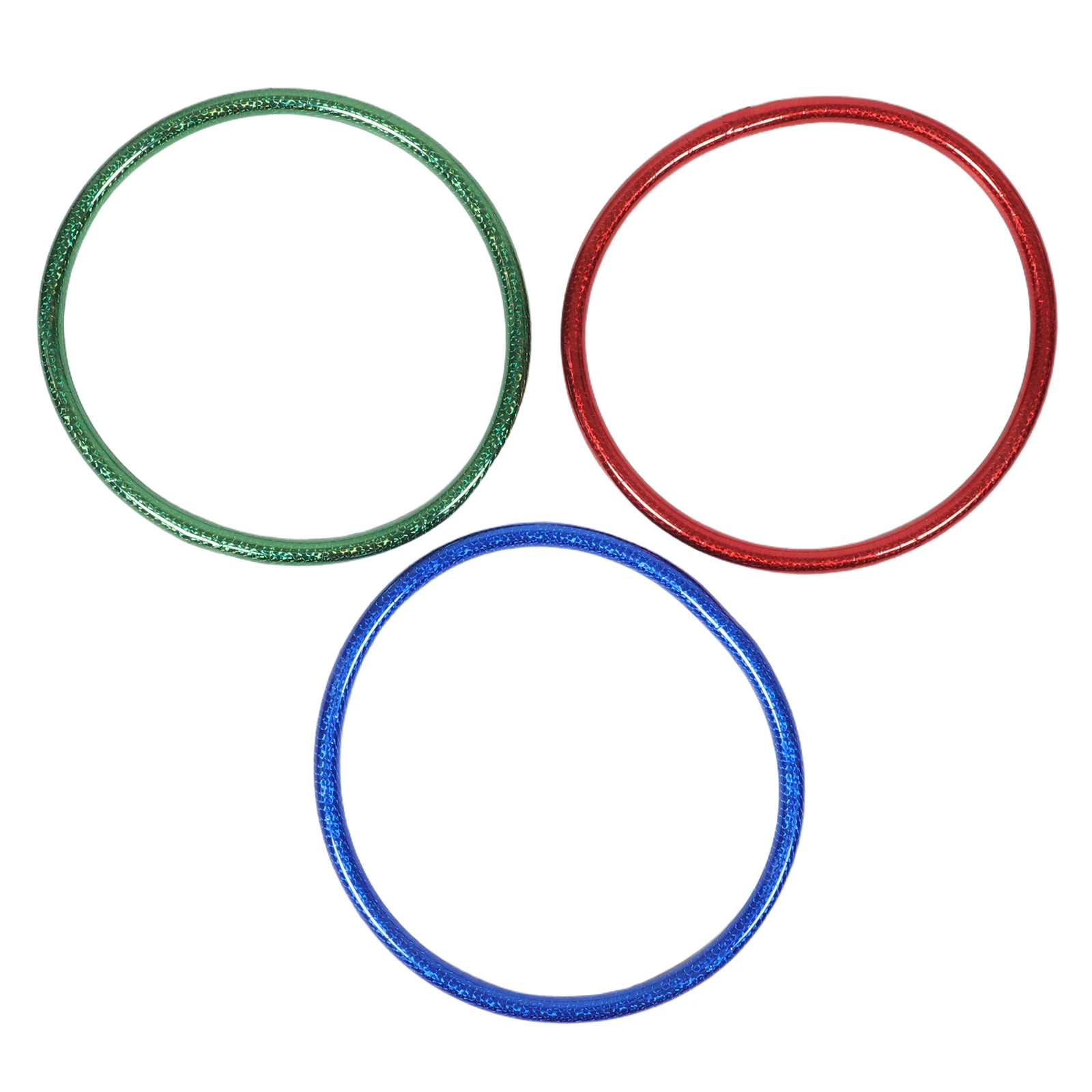 3pcs Colorful Plastic Playground Circle Equipment Hoop Hoop Gymnastic Equipment Hoops Hoops Colored Circle Rings 11.79\