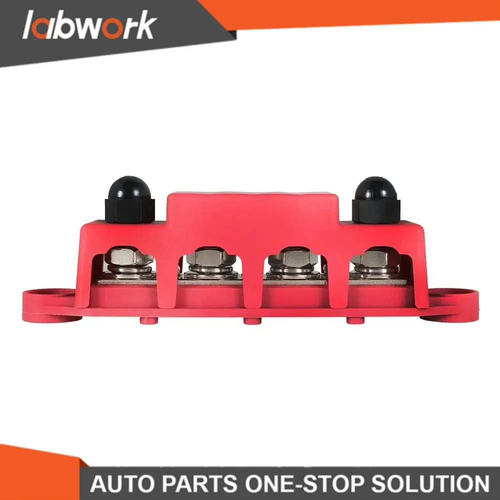 Red Cover Busbar 3/8