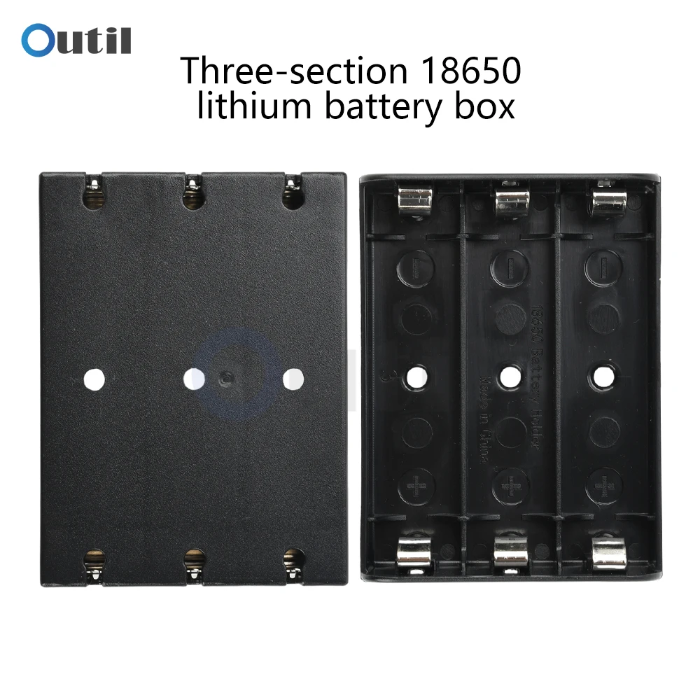 18650 Parallel 1/2/3/4/18650 Battery Holder 18650 Storage Box Case 18650 Parallel Battery Box Shell