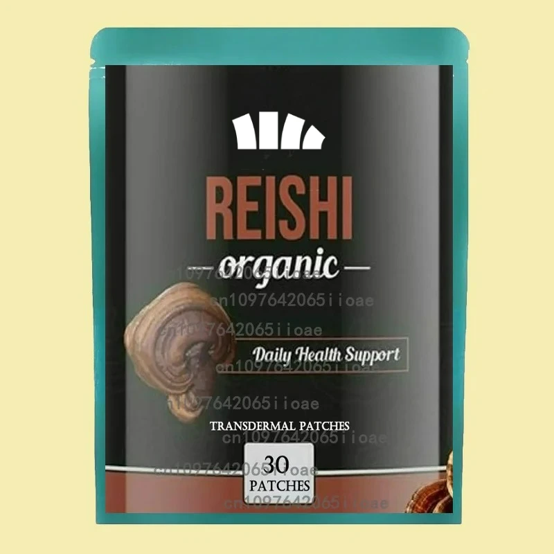 

30 патчей, органические переплетные патчи Reishi Mushroom — 100% чистота
