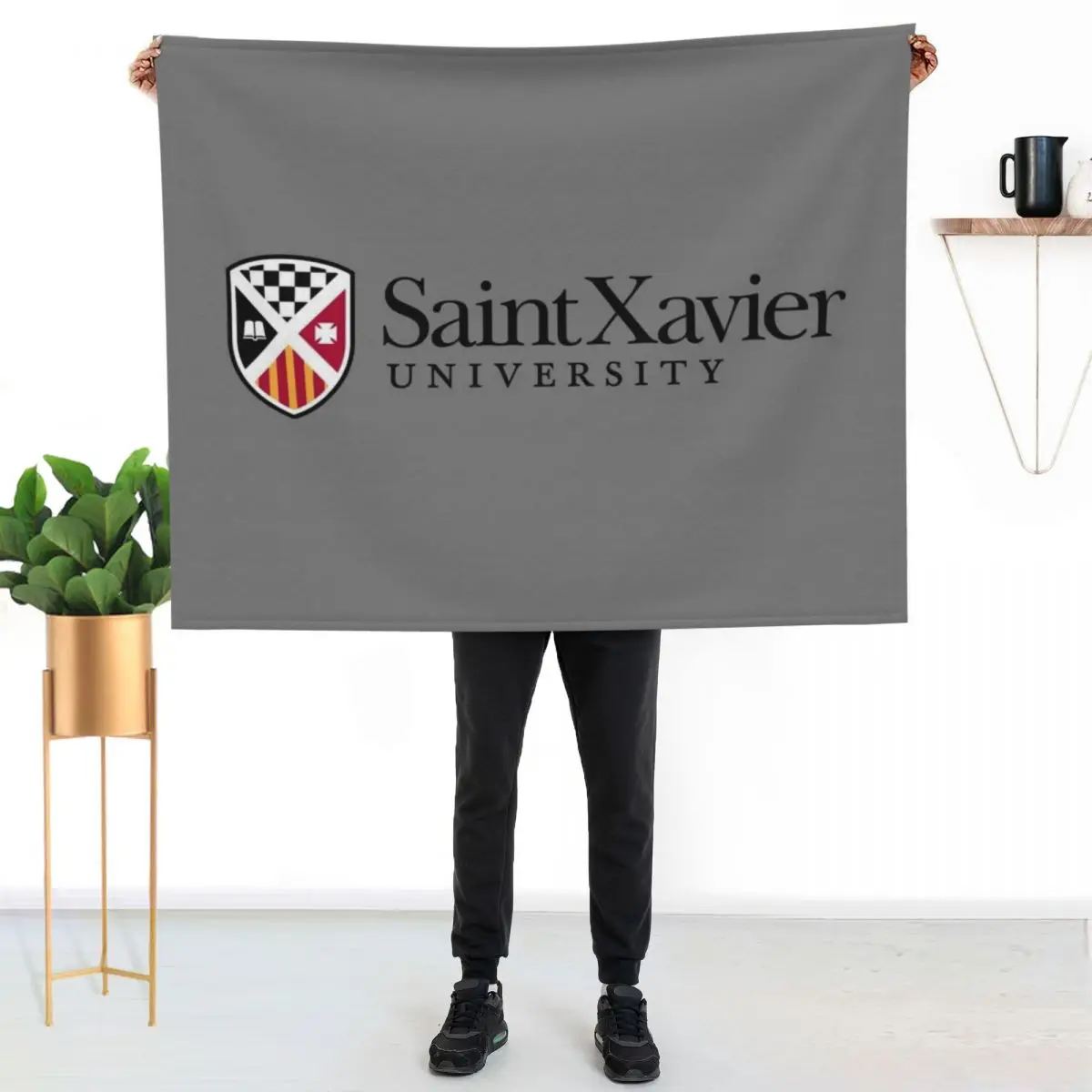 Saint Xavier College Throw Blanket Sofa Throw Sofas Multi-Purpose Luxury Throw Bed linens Blankets Sofas Of Decoration Blankets