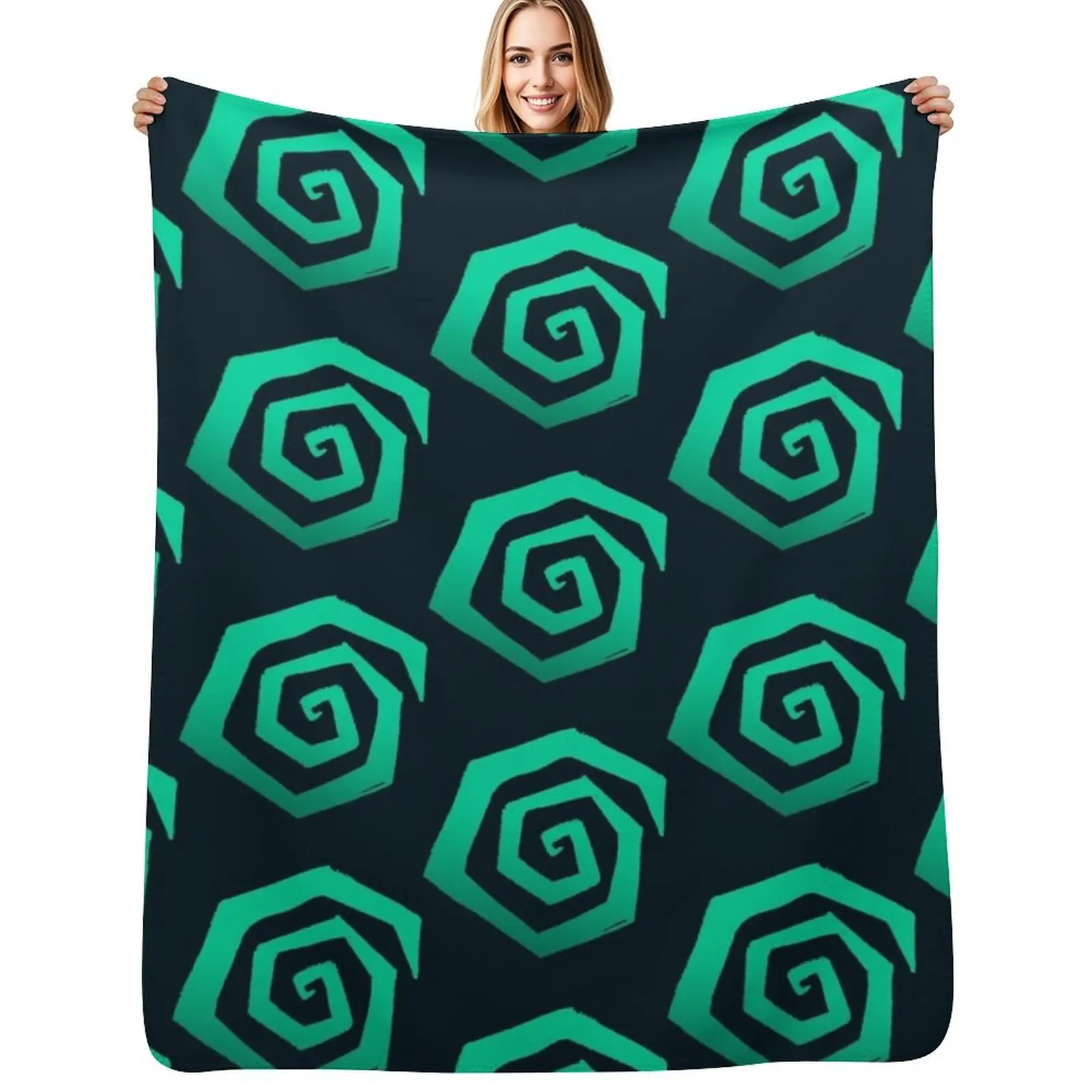 

Psychonauts 2 Spiral Throw Blanket Warm Flannel Blanket for Couch Chair Bedroom