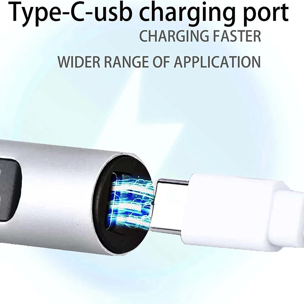 Electric Engraving Pen with 36 Bits, USB Rechargeable Cordless Engraving Machine, DIY Rotary Engraver for Jewelry