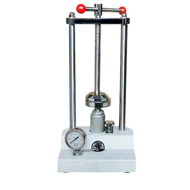 

Press Hydraulic Press Oil Press Mechanic with Pressure Gauge Simple Box Mechanic