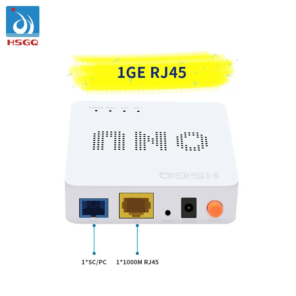 1GE GPON EPON ONT Modem rete mini fibra ftth f460 usato Xpon ONU, EPON ONU