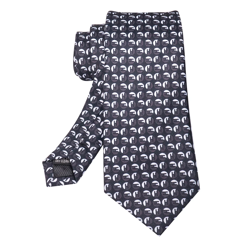 Neues Modedesign 8cm Bedruckte Seidenkrawatte für Herren, Business, Hochzeit, Party, Accessoires, Geschenk – Detail 13