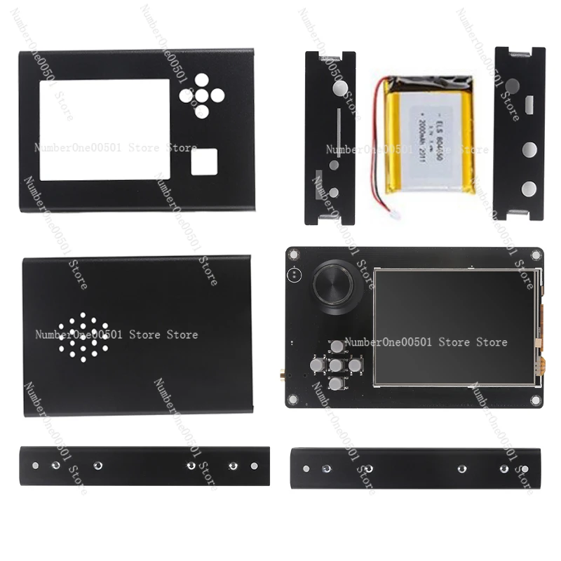 Adapted To Portapack H2 HackRF One Control SDR Radio H2 Screen and Aluminum Alloy Shell