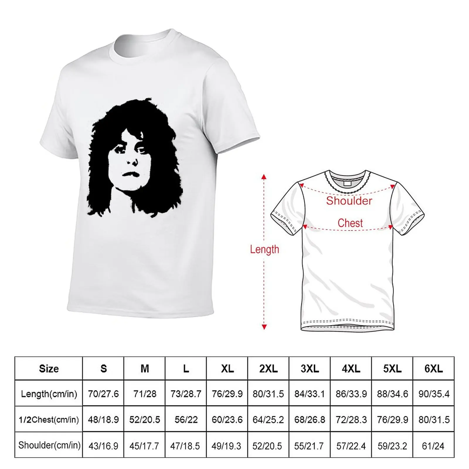 New Retro Vintage Retro T Rex Marc Bolan Tribute T-Shirt cute tops sweat shirt men t shirts