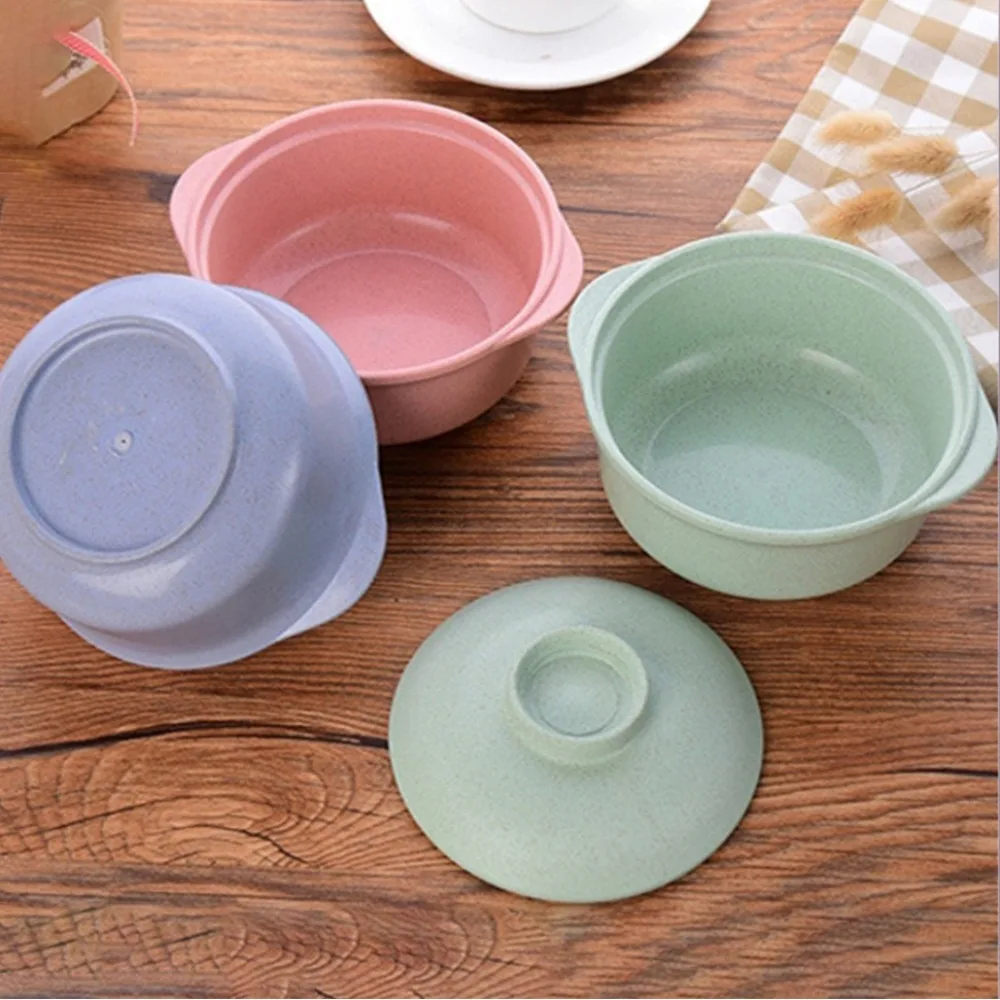 Food Container Instant Noodle Bowls new Healthy Tableware PP Rice Bowls With Lids Environmentally Bowl Tableware