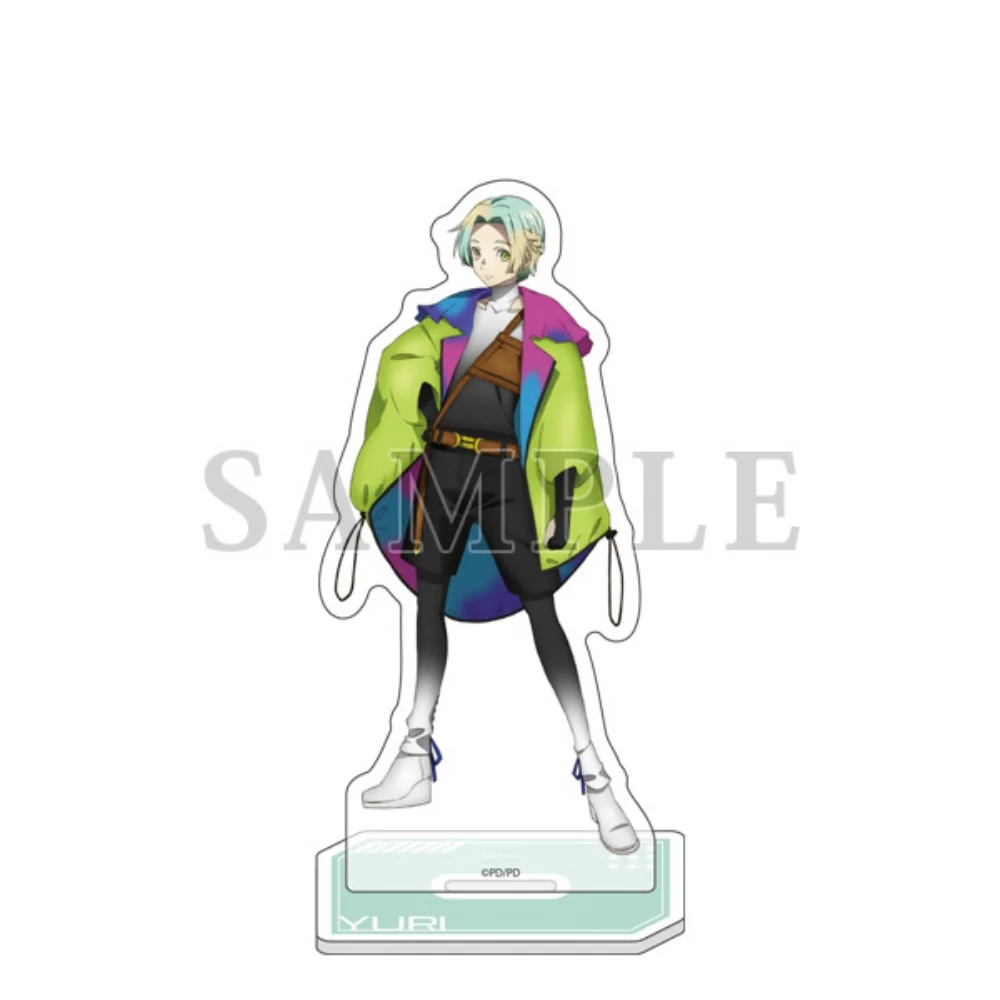 GNOSIA Raqio Setsu Shigemichi Remnan Jonas 15cm Acrylic Stand Keychain Figure Birthday Gift for Sci-fi Mystery Visual Novel Fans