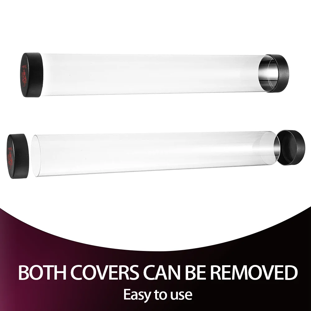 Cylindrical Playmat Tube for YGO Playmat MGT playmat DTCG playmat Will Not Roll off Surface,Games Pad Canister ﻿
