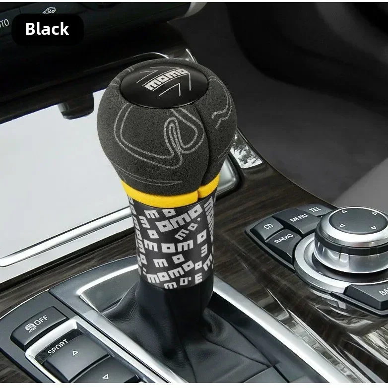 MOMO ULTRA Gear Shift Knob Graffiti Aluminum Suede Manual Transmission Stick Shifter Lever for Universal Car Interior RefitTools