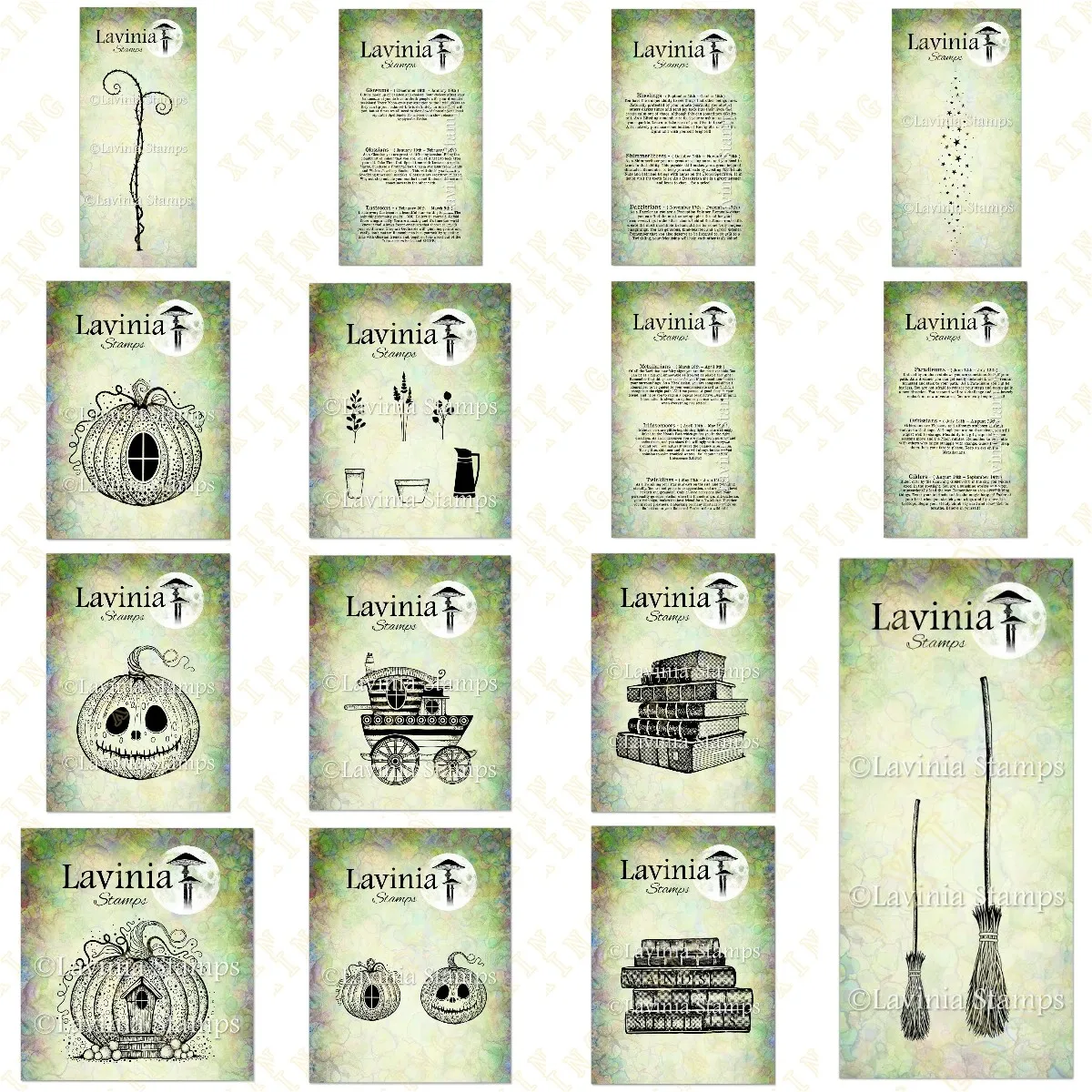 

New Halloween Pumpkin Flowers Clear Stamps And Metal Cutting Dies Sets for DIY Craft Making Greeting Card