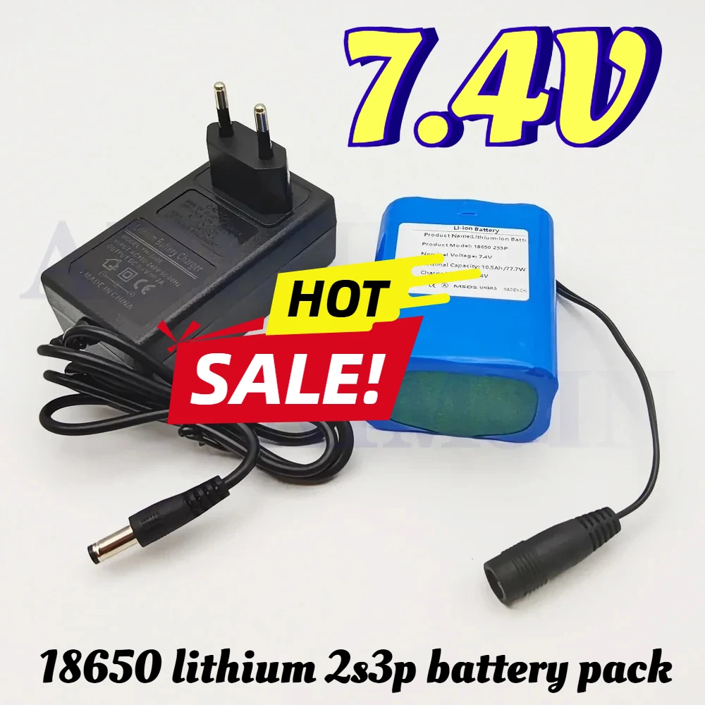 paquete-de-bateria-2s3p-luz-led-de-pesca-altavoz-bluetooth-bateria-de-iones-de-litio-de-74-v-105mah-emergencia-diy-litio-18650