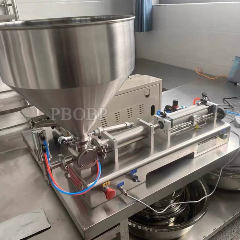 

Including Tariffs Pneumatic Filling Machine Cream Food Paste Dispensing Liquid Packaging Equipment Stainless Steel