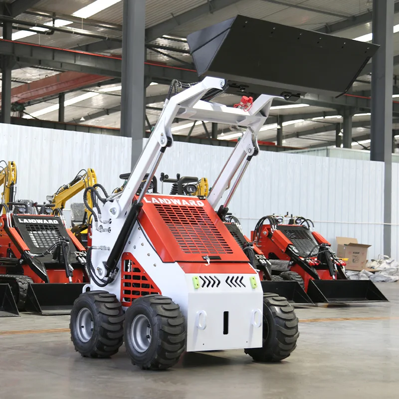 Americ Mini Skid Steer Loader Agricultural Efficient  Home Small Loading Equipment CE EPA mini loader Wheel/Track Loader Custom