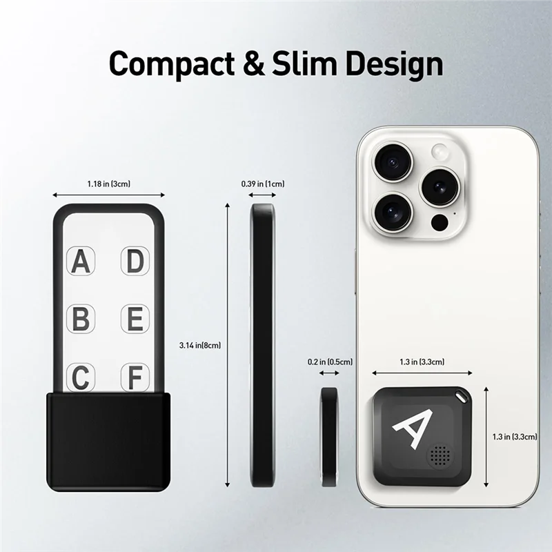 B04C-Key Finder Locator With Sound Key Finder Locator With Sound Key Finders & Trackers