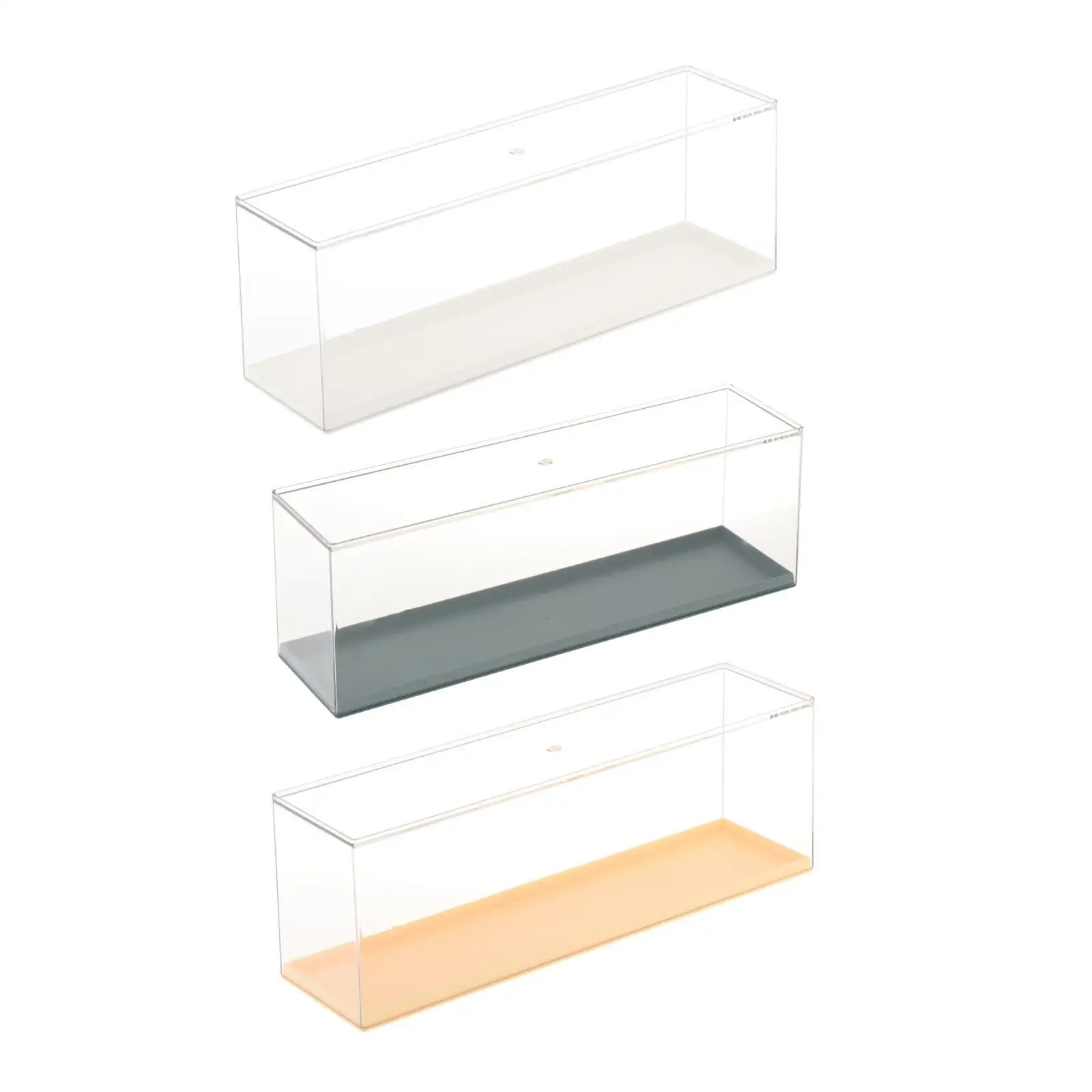 Display Case untuk koleksi figur, solusi penyimpanan Stackable untuk Model mainan