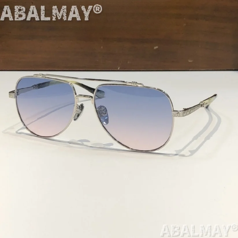 أفضل النظارات الشمسية عالية الجودة للرجال والنساء 8090 حجم 60-15-145 التيتانيوم نمط ريترو تصميم الأزياء نظارات شمسية UV400 مع صندوق