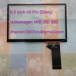 Yeni 6.5 ''40 Pins parlak dokunmatik ekran cam sayısallaştırıcı VW MIB 200 680 682 araç DVD oynatıcı ses multimedya oynatıcı GPS navigasyon radyo