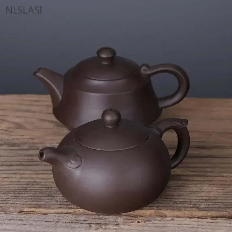 Classic Yixing Purple Clay Teapot Raw Ore Zhu Mud Xishi Beauty Kettle Chinese Filter Tea Infuser Household Tea Set Accessories