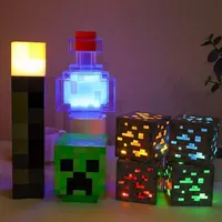 Hot sale Torch LED Lamp Potion Bottle Light USB Rechargeable Night Light Kids Xmas Gift Table Lamp Living Room Bedroom Decor