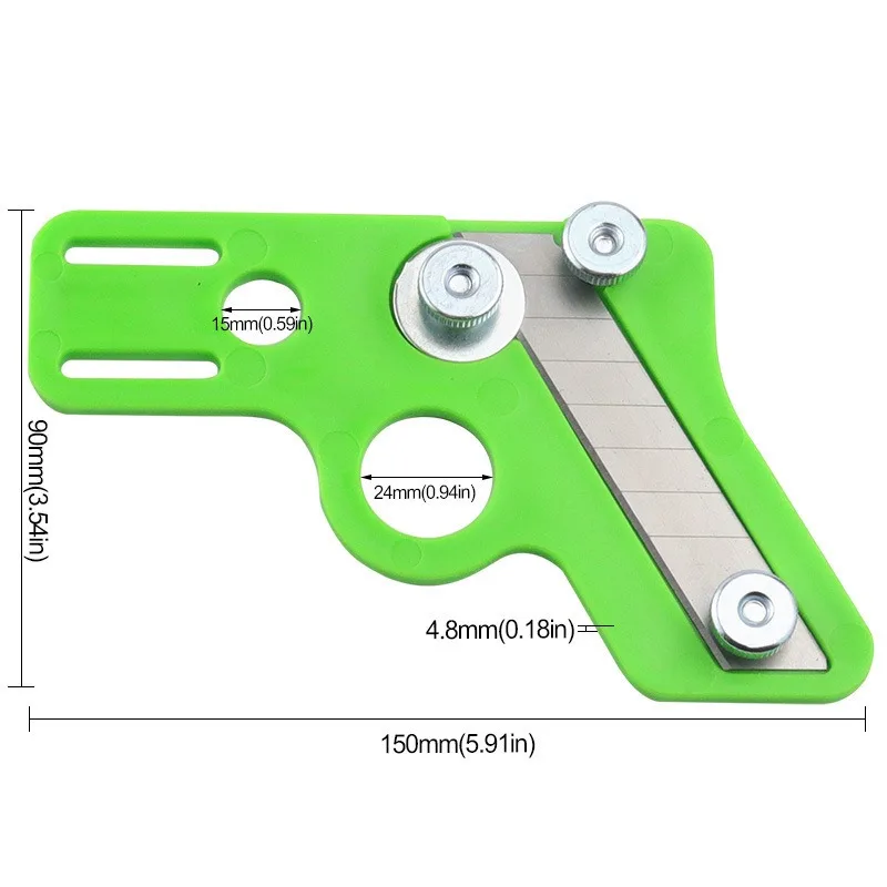 Right Angle Arc Trimming Knife, Edge Banding Edge Trimming Tool, Woodworking Manual Trimming Knife, Edge Banding Chamfer