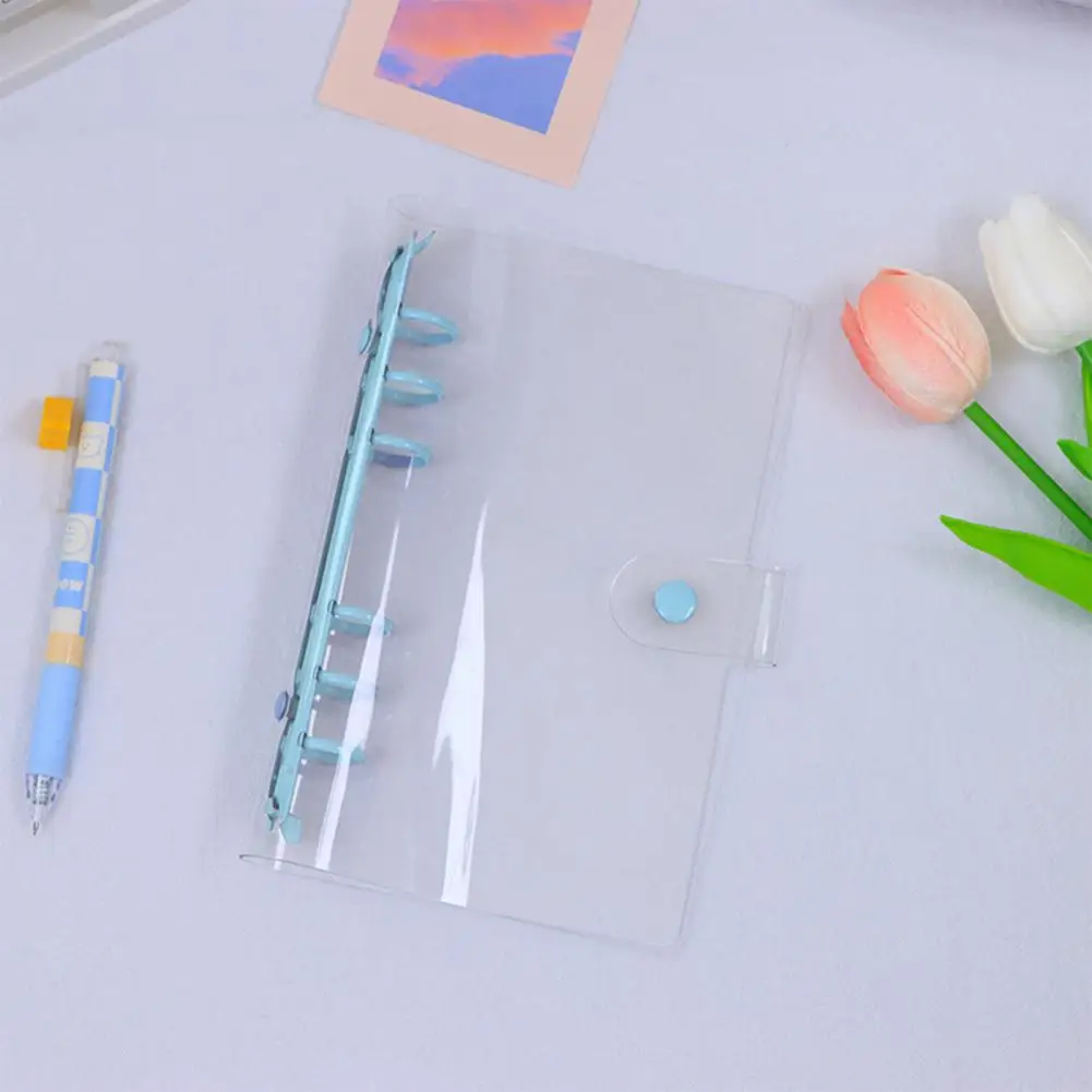 مفكرة ناعمة مقاومة للماء بغطاء ذهبي وردي ، مجلد تخزين كتيب للطلاب ، مستلزمات مدرسية مكتبية ، رابط A6