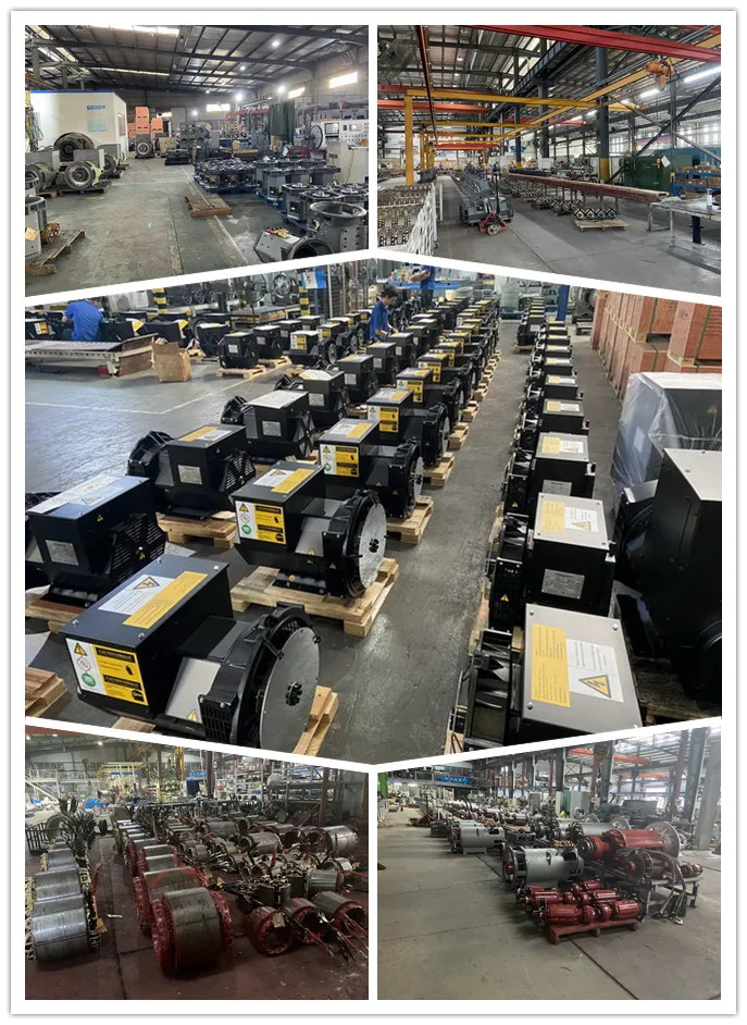 3 Phase 110V 220V 20kw 40kw 100kw 120kw Leroy Somer Alternator For Dieel Generator