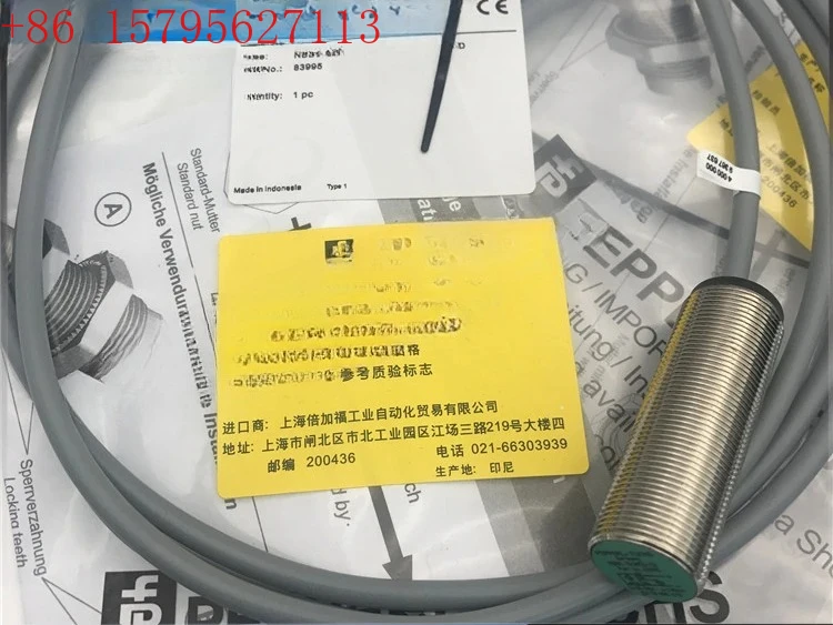 

Новый бесконтактный переключатель NJ5-18GM50-E2, трехпроводной постоянный ток PNP, нормально открытый индуктивный датчик